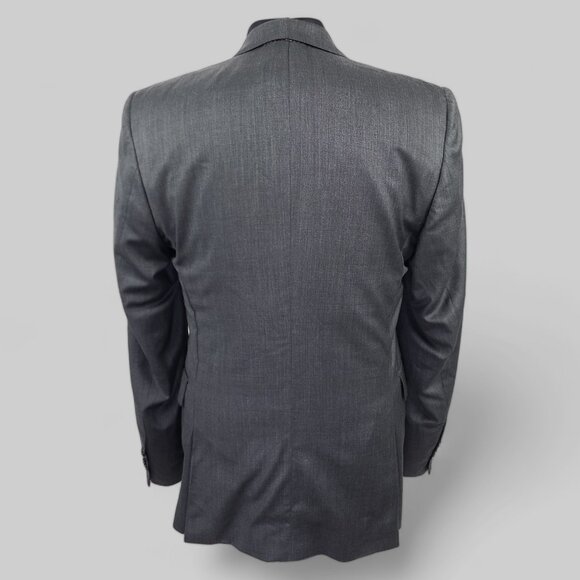 Saks Fifth Avenue Black Label Slim Fit Ermenegildo Zegna Cloth Blazer 40R - Picture 8 of 16